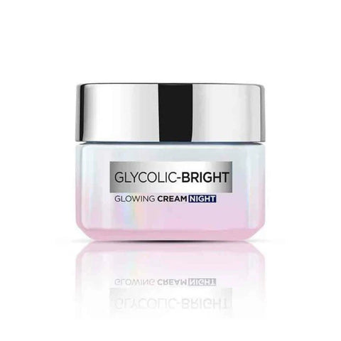 L'Oreal Glycolic Bright night Cream - 50ml