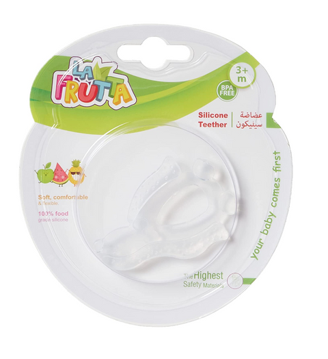 La Frutta Transparent Silicone Teether Shapes, Horse