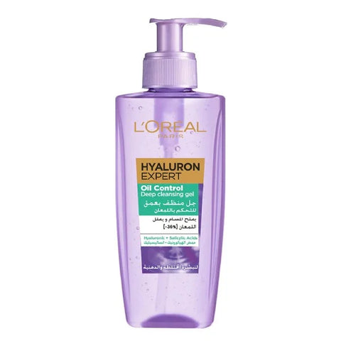 L'Oreal Hyaluron Deep Cleansing Shine Control Face Wash 200ml