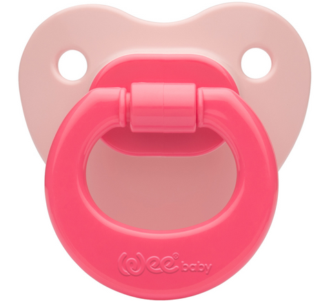 Wee Baby Opaque Body Orthodontic Soother (6-18m) for girls