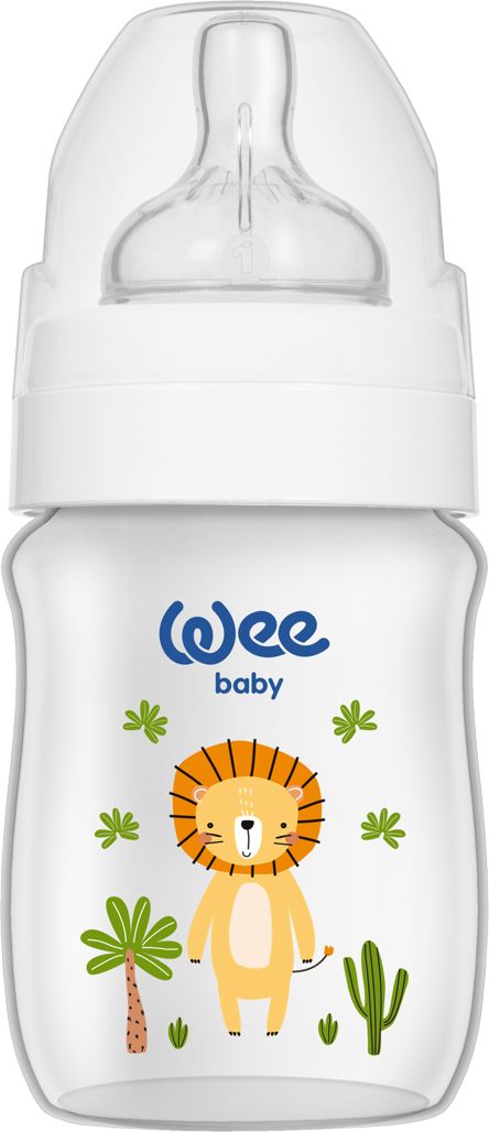 Wee Baby Safari Pp bottle 150 Ml (0-6m) LION