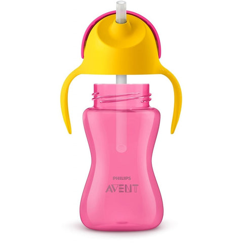 Avent Straw cup 300 ml 1pk - 12m plus girl