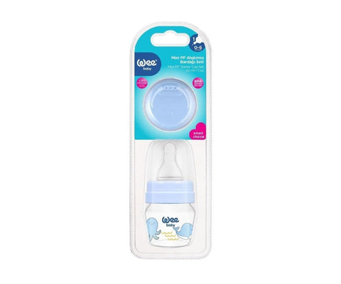 Wee Baby Mini PP Sippy Bottle Set 30 ml (0-6m) for Boys