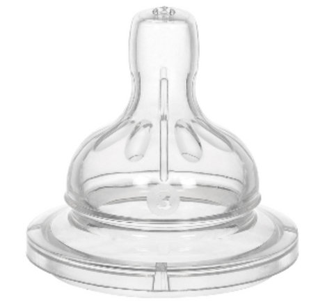 WEE Wide Neck Bottle Silicone Nipple (6-18M)