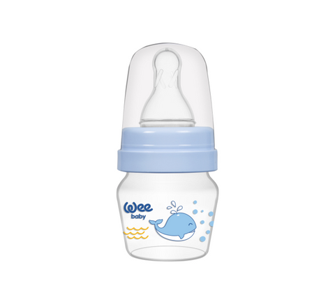 Wee Baby Mini PP Sippy Bottle Set 30 ml (0-6m) for Boys